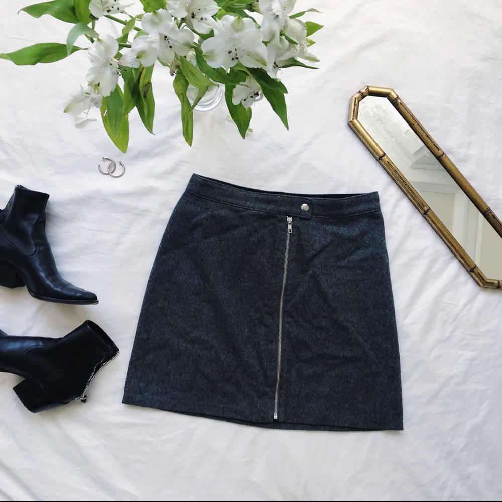 NWT Madewell Wool Skirt